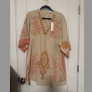 Embroidered BluIvy dress